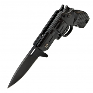 Складной нож с рукояткой в форме револьвера Browning (США)