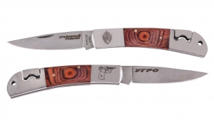 Солидный складной нож с гравировкой УГРО по выгодной цене