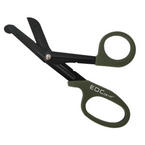 Спасательные ножницы EDC Gear (хаки-олива) 