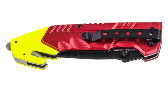 Спасательный нож со стеклобоем Colt Rescue Linerlock CT492 (США) с клипсой
