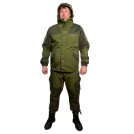 Спецназовский демисезонный костюм Горка-5 на флисе (олива)