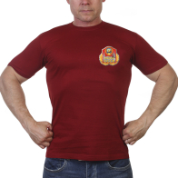 Спортивная мужская футболка с принтом СССР