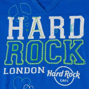 Спортивная женская футболка Hard Rock® London - принт
