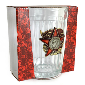 Граненый стакан «100 лет Красной Армии»