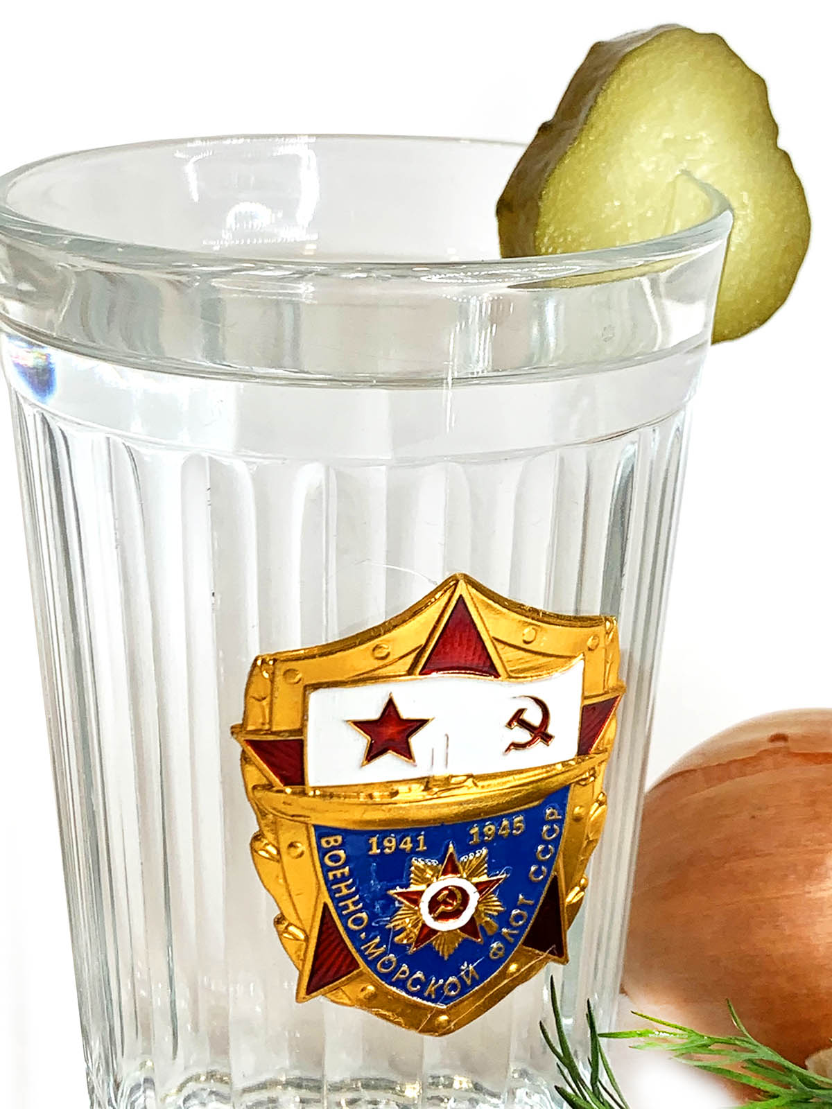Граненые стаканы СССР на подарок морякам и ветеранам