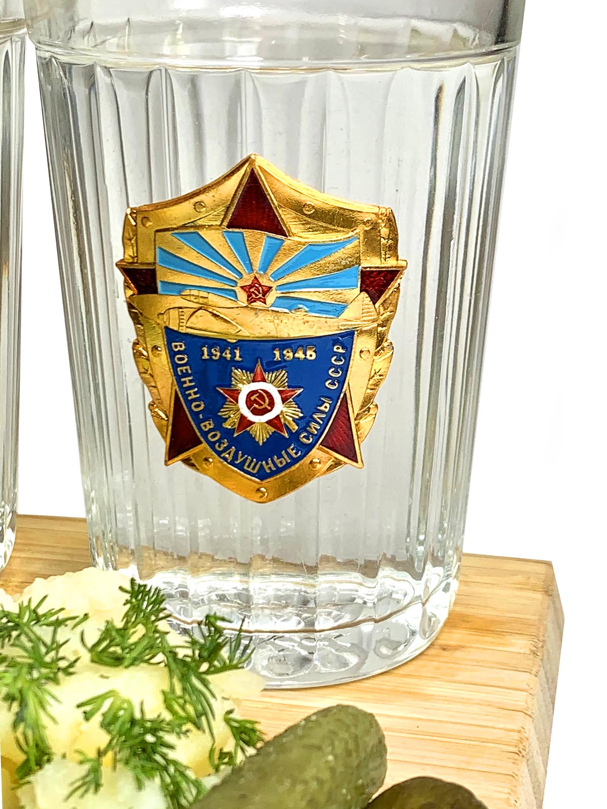 Набор сувенирных стаканов Военно-воздушные силы СССР