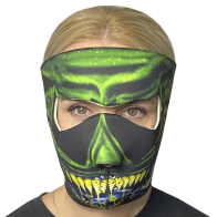 Стильная полнолицевая маска с защитой от коронавируса Wild Wear Swamp Thing