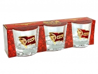 Три подарочные стопки «Флаг СССР»