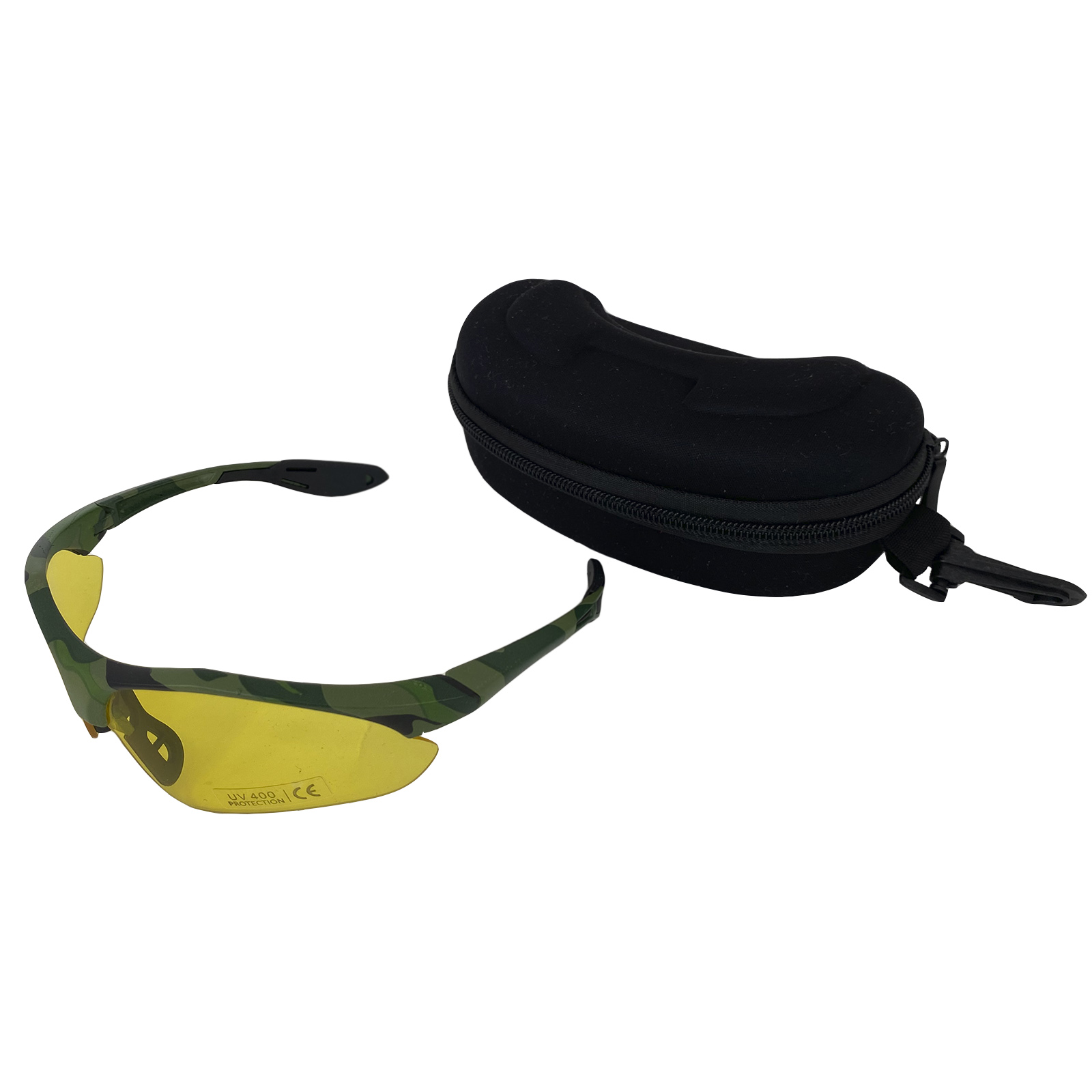 Стрелковые очки с защитой UV 400 желтые 