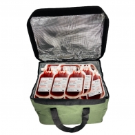 Сумка-холодильник для донорской крови на 32 литра бойцам спецоперации (олива)