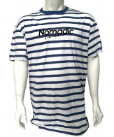 Светлая мужская футболка Nomadic в темную полоску