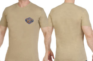 Светлая мужская футболка с вышивкой Лучший Рыбак - заказать онлайн