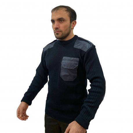 Купить свитер МЧС форменный темно-синий