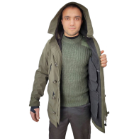 Тактическая куртка-парка Softshell (олива)