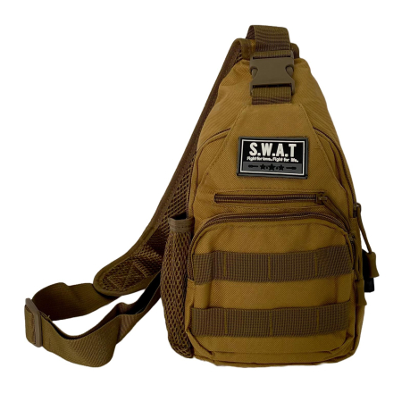 Тактическая наплечная сумка SWAT (койот) 