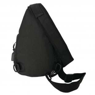 Тактическая однолямочная сумка SWAT (черная)