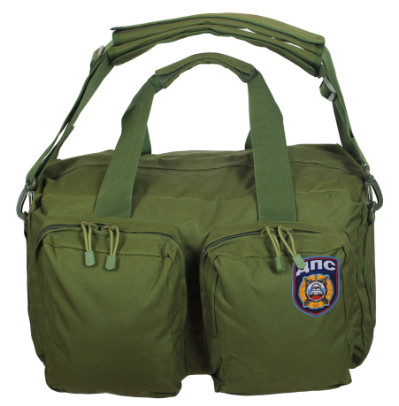 Тактическая походная сумка-рюкзак с нашивкой ДПС