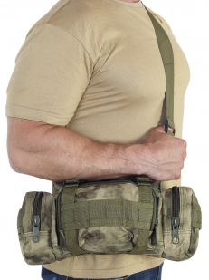 Тактическая поясная сумка с наплечным ремнём Тактическая поясная сумка с наплечным ремнём