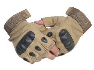 Тактические беспалые перчатки