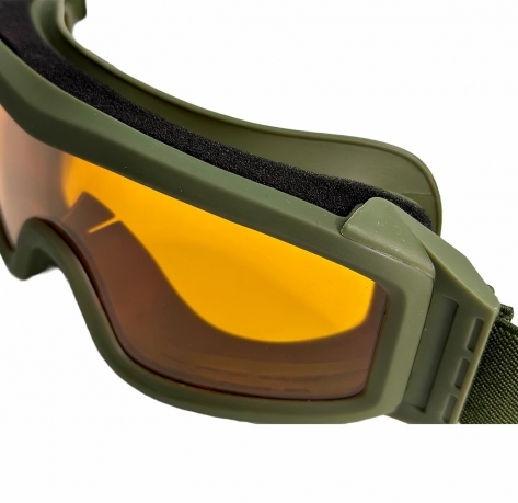 Тактические очки Wiley для стрельбы (оранжевые линзы)