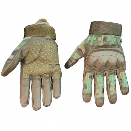 Тактические перчатки с функцией сенсорного управления (Мультикам)