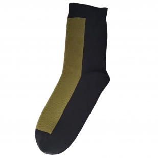 Тактические тёплые антибактериальные носки (хаки с черным)