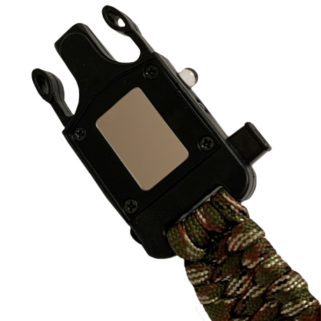 Тактический браслет из паракорда с компасом