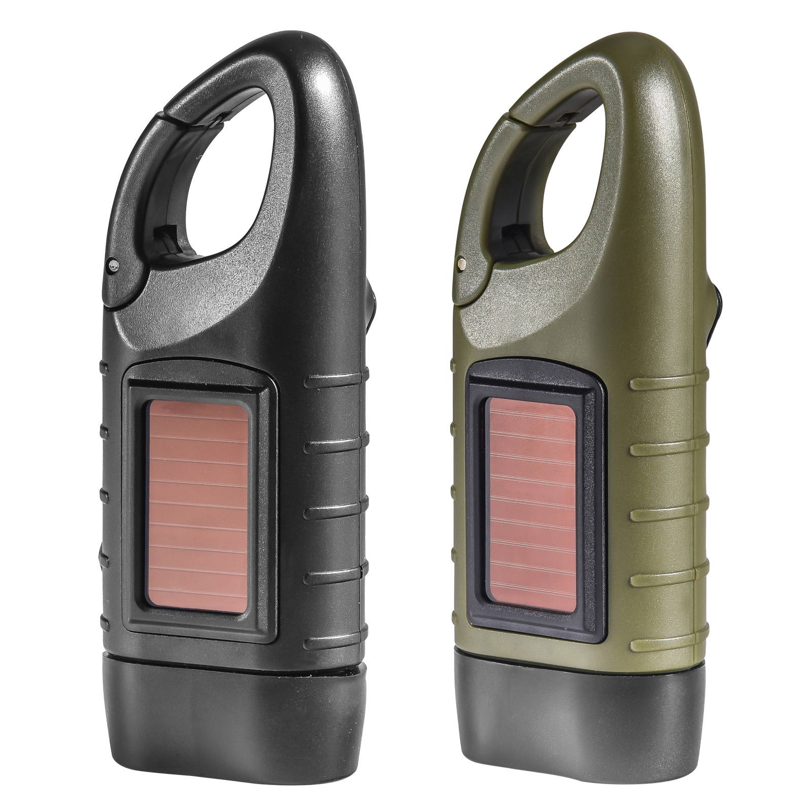Тактический фонарь спецназа Dynamo Solar Tac Flashlight Black 
