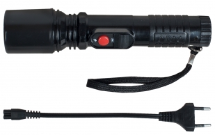 Тактический фонарик TW-305 с отпугивателем собак - подходящий размер