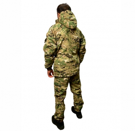 Тактический костюм Горка-8 демисезонный на флисе (Мультикам)