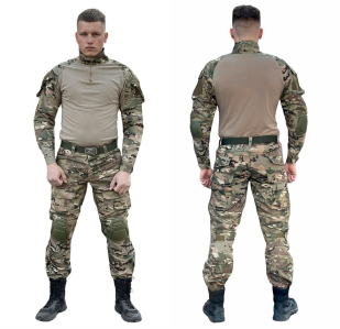 Тактический костюм с усиленной защиты (мультикам)