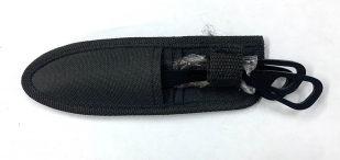 Тактический набор метательных ножей черного цвета