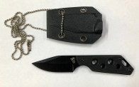 Тактический нож Colt черного цвета с ножнами