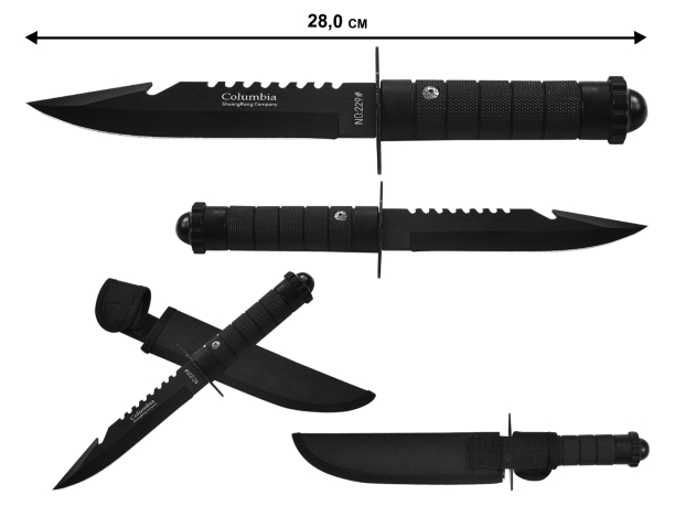 Тактический нож Columbia No 229 Fixed Blade участникам спецоперации