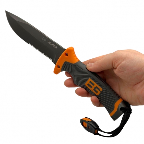 Лот №3690 из 50шт тактических ножей Gerber Bear Grylls Ultimate с аварийно-спасательным свистком, огнивом и точильным камнем