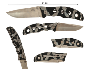 Тактический нож Herbertz Einhandmesser Tarndesign 245312 (Германия)