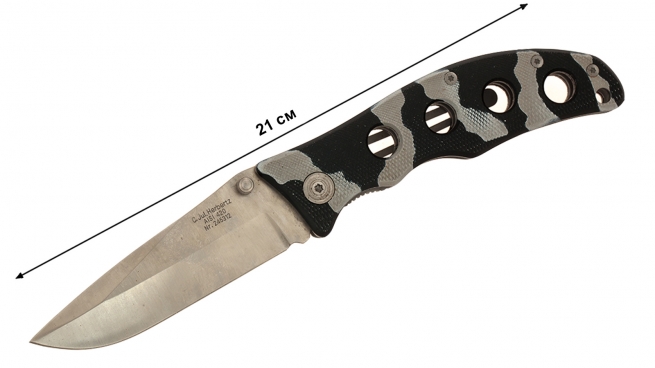 Тактический нож Herbertz Einhandmesser Tarndesign 245312 (Германия) - заказать мужчине