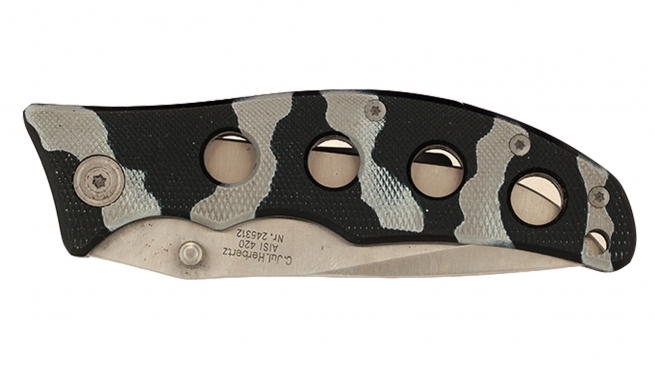 Тактический нож Herbertz Einhandmesser Tarndesign 245312 (Германия) - купить с доставкой