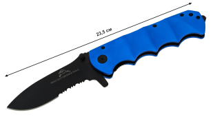 Тактический нож Rabbit RB02BL Half-Serrated (США)