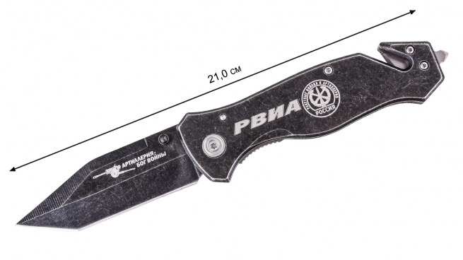 Тактический складной нож "РВИА" - размер