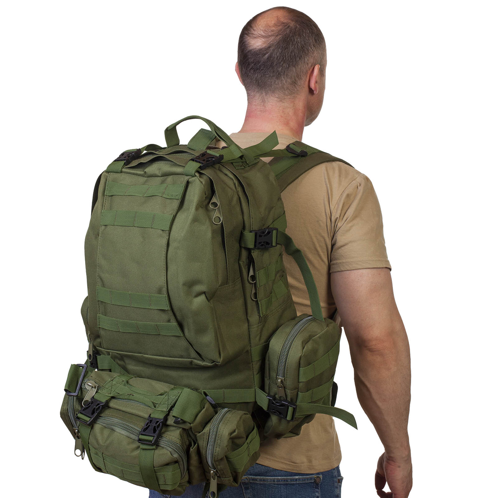 Армейский рюкзак US Assault хаки-олива