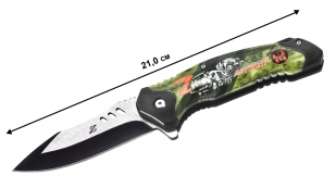 Тактический складной нож "Автобат" Спецоперация Z-V со стальным клинком