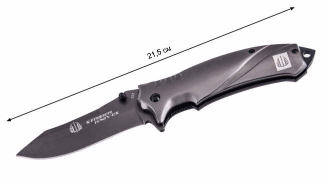 Тактический складной нож Strider Knives 337 Titanium - размер
