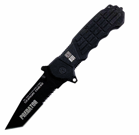 Тактический складной нож Titanium Coated Predator