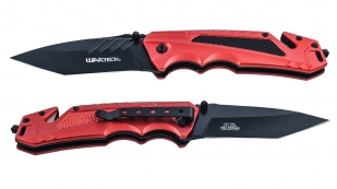 Тактический складной нож Wartech PWT215RD (красный)