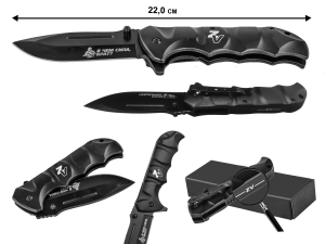 Тактический складной нож ZV "В чем сила брат?"