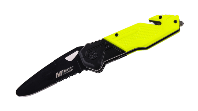 Тактический спасательный нож Fox Mtech USA Rescue Knife MT-478R (Италия)