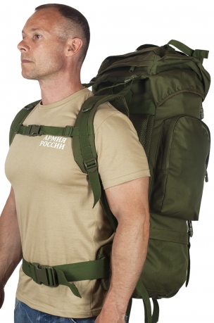 Тактический военный рюкзак (хаки-олива) по выгодной цене