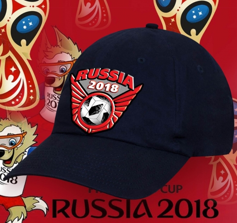 Темная оригинальная бейсболка Russia