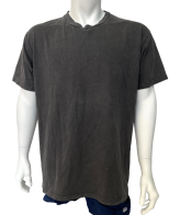 Темно-серая мужская футболка классического кроя